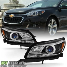 [HID Xenon Model] 2013 2014 2015 Chevy Malibu PROJECTOR Headlights Left+Right