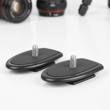 2 Pieces 27mm Tripod Quick Release Plate, Camera Mounting Adapter, Replacemen...