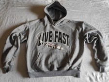 LFDY - Live Fast - Hoodie - Dark Years - Gr.S/M - Grau -