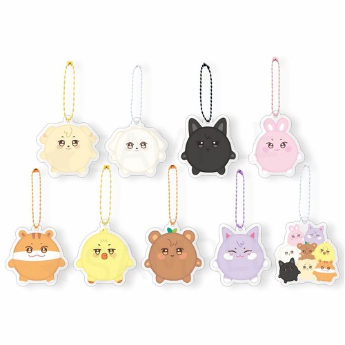 Kpop ATEEZ ANITEEZ in The Calling Cartoon Acrylic Keychain Bag Charm Accessory - Picture 2 of 11