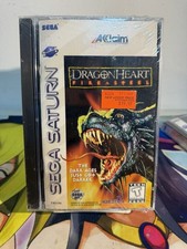 Dragonheart: Fire & Steel (Sega Saturn, 1996) Brand New And Sealed