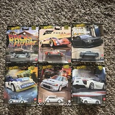 Hot Wheels Premium Car Culture Pop Culture Diecast Lot Ford Porsche Dodge