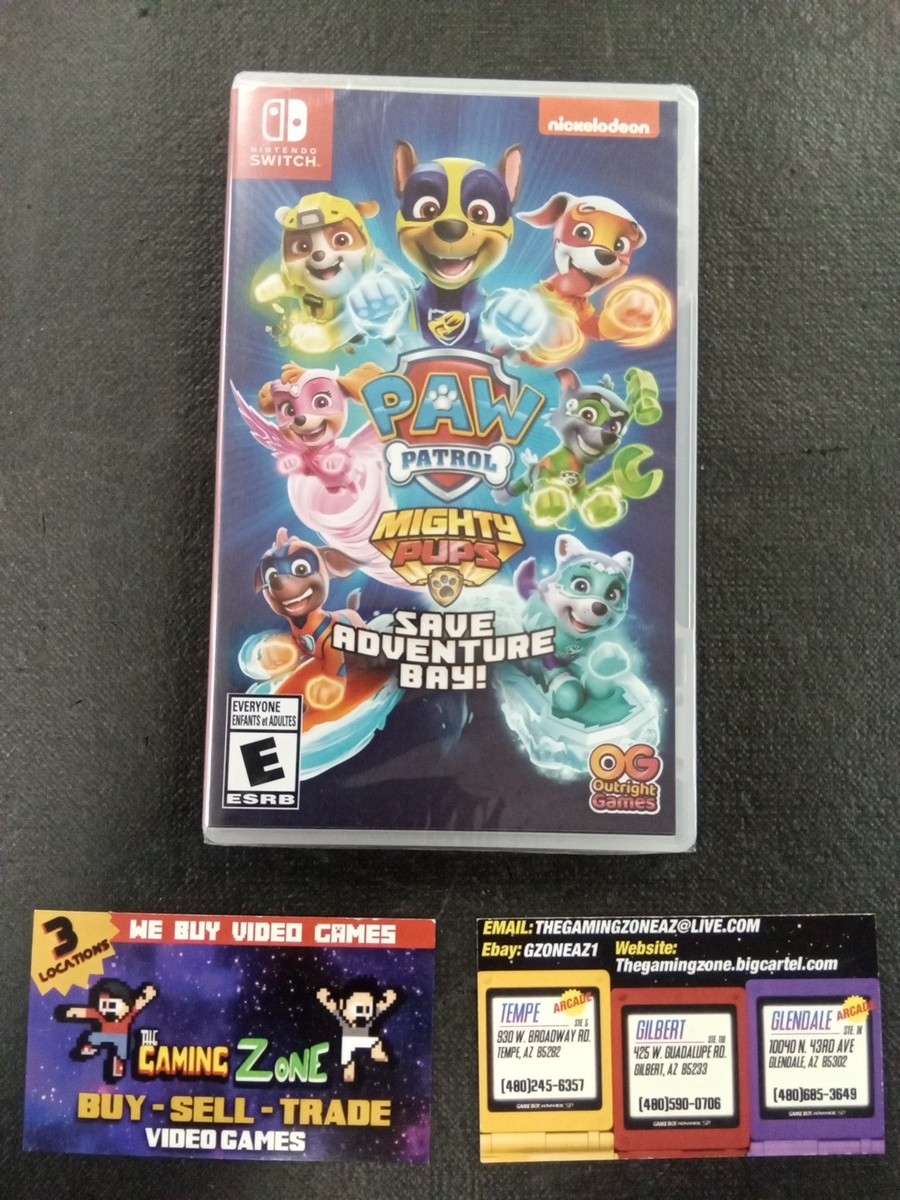 PAW Patrol Mighty Pups Save Adventure Bay - Nintendo Switch