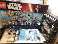 Star Wars LEGO Millennium Falcon DeAgostini Snow Speeder Collectible Figures Set