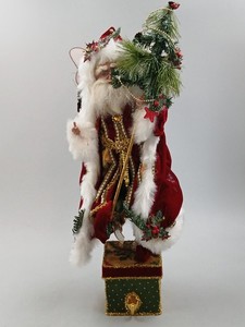 Vintage Mark Roberts Santa Claus Belsnickel Fairy Stocking Holder, Boxed