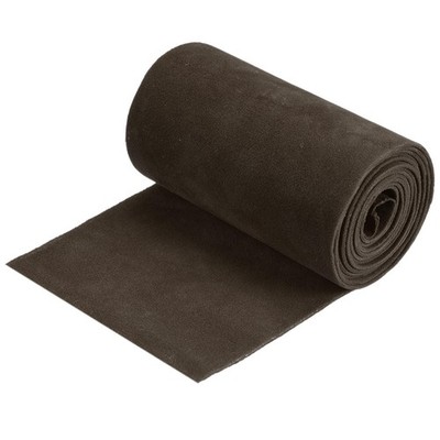 Weiches Kunstleder Blatt 160x10cm/5,25x0,33ft dunkelbraun Handarbeit