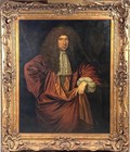 HUGE Antique Old Master Oil Painting of a Nobleman, c 1670, EX Castle 66