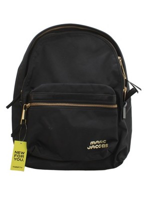 Marc Jacobs Damen Tasche schwarz 100% Nylon Rucksack