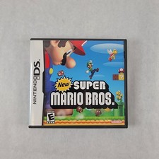 New Super Mario Bros Nintendo DS Case and Manual ONLY No Game