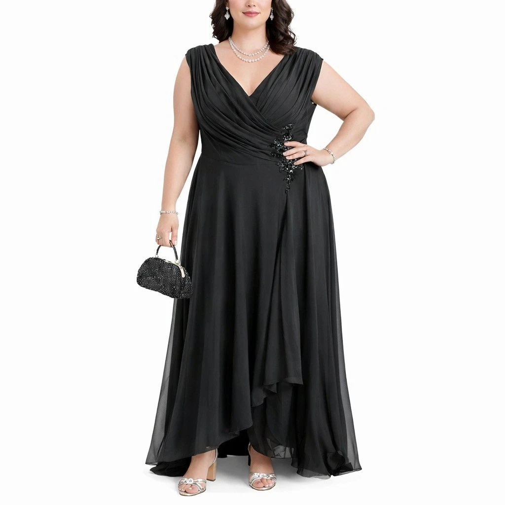 Chiffon Ball Gown Formal Plus Size Dresses for Women for sale | eBay Chiffon Ball Gown Formal Plus Size Dresses for Women for sale | eBay