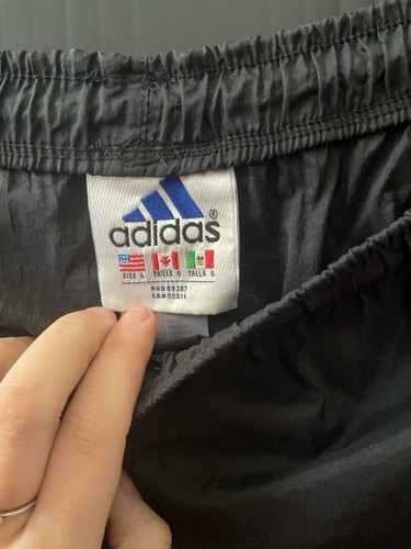 Adidas maglia corta a righe nera taglia grande - Foto 2 di 11