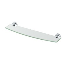 Gatco 5556 Sky 21" Glass Bathroom Shelf - Chrome