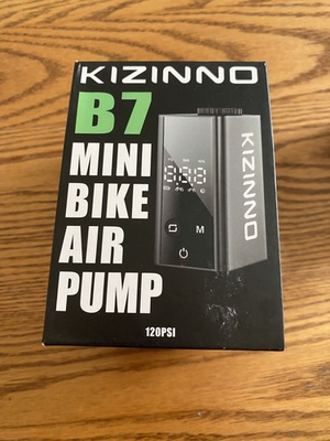 #ad KIZINNO MINI Portable Bicycle Tire Pump Max 120 PSI Fast Inflation Bike Air Pump $31.49