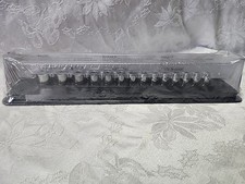 Snap-On 114YTMMY 14 pc. Flank Drive Xtra Shallow Sockets 4-15mm Factory Sealed 