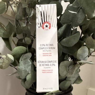 First Aid Beauty Retinol Peptides Serum 30ml Dermatologist Tested Face