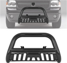 Front Bull Bar Guard Compatible With 2002-2009 Dodge Ram 1500 2500 3500 Mega Cab