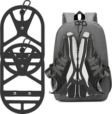 2 Pack Shoe Holster for Backpack with Clip Hanger, Shoe Holder for Sneakers, Cle