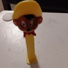 Mouse PEZ Dispenser Cartoon Character Head Ye...