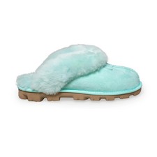 UGGS WOMENS COQUETTE SLIPPERS STYLE 5125 SKY BLUE SIZE 9 NEW