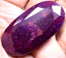 RARE 268.90 Ct Natural HUGE Red Ruby CERTIFIED Museum Grade Loose Gemstone