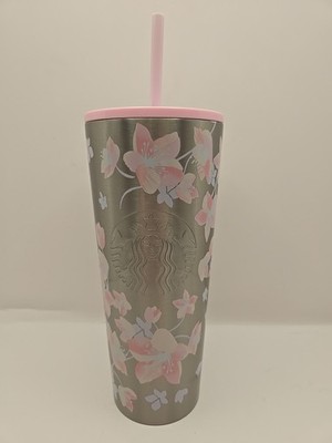 Starbucks Stainless Steel Tumbler 24oz. Cherry Blossom New 2024