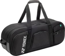 YONEX Boston Tennis Bag BAG2621W Black Polyester Sports Gear 75×20×30cm