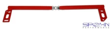 Spohn SP-996 83-92 GM F-Body Steering Brace Wonder Bar, Pre-Load Adjustable RED