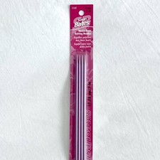 Susan Bates 7  Silvalume Double Point Knitting Needles - Size 6 4mm 