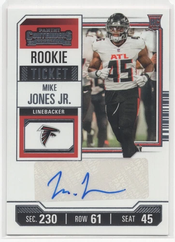 2023 Panini Contenders Mike Jones Jr. #175