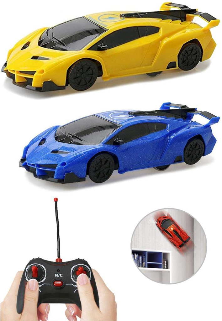 REMOTE CONTROL WALL CLIMBER CAR TOY CAR FOR KIDS BOYS CHILDREN BLUE