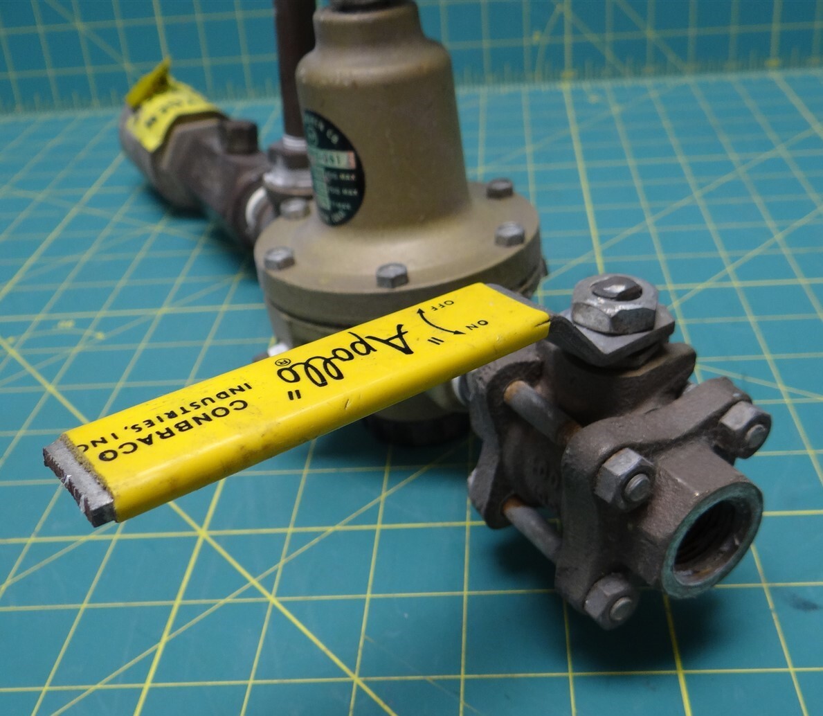 C.A. Norgren 11-002-061 Fluid Pressure Regulating Valve Assembly 0-30 ...