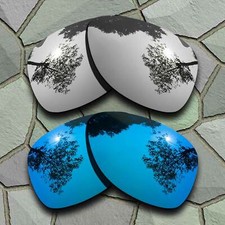 US Silver Sky Blue Lenses Replacement For-Oakley Dispatch 2 Polarized