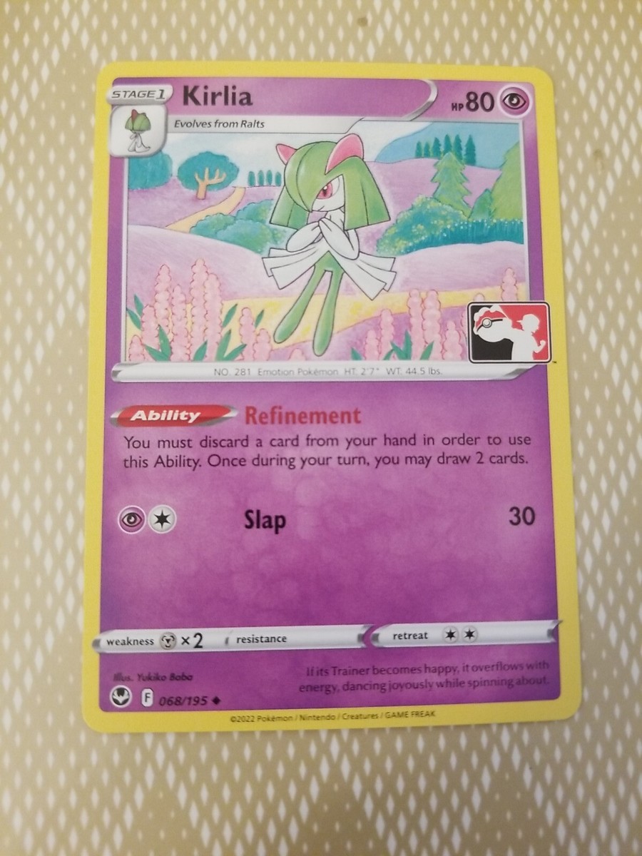 Kirlia Pokemon Prize Pack Series 3 Promo Pokemon Card NM/LP Play