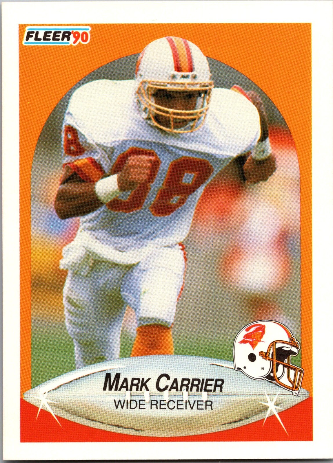 1990 Fleer - #343 Mark Carrier