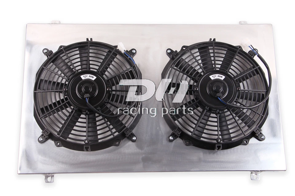 Cubierta de aluminio 28" W + ventilador de plástico 12" APTO 88-99 CHEVY C1500 P30 P3500  Foto 4 de 4