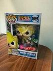Funko Pop! Plus: Sonic the Hedgehog - Super Sonic with Emeralds (Flocked) -...
