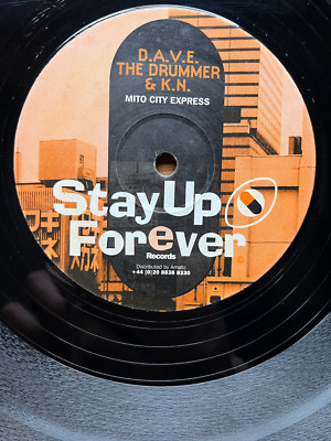 D.A.V.E. the Drummer - Mito city express 12''