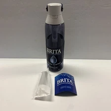 Brita NEW 26 oz Premium Water Bottle Leak Proof Filtered with Straw & Filter