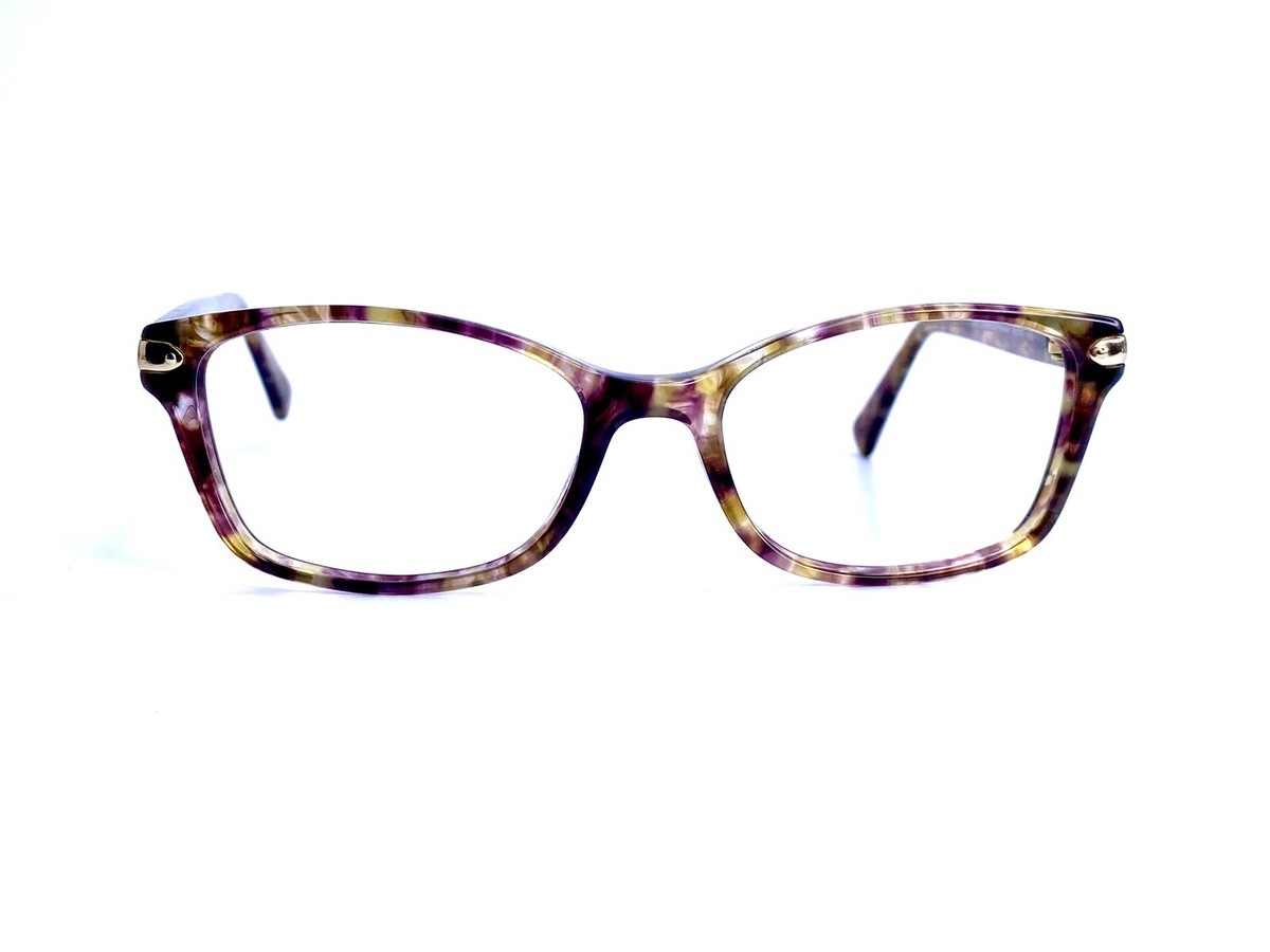 Coach HC6065 5287 Cat eye Tortoise Eyeglasses Stylish Coach Brown Clear Tortoise Cat Eye Glasses W Logo Temples  main image 2