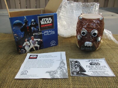 Star Wars Classic Collectors Tusken Raider  Figural Mug Applause