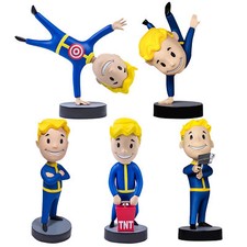 Fallout 4 Series Vault Boy Wackelkopf Puppe, PVC-Figur, sammelbares Spielzeug Mo