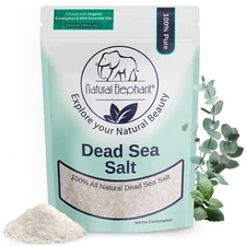 Natural Elephant Dead Sea Eucalyptus Mint Bath Salt - Bathing and Foot Soak
