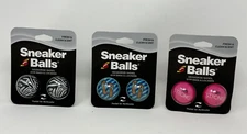 * SNEAKER BALLS * FRESH AND CLEAN SCENT ' LOT OF 3 - 2 PACKS ' MIXED PATTERNS
