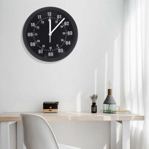 Retro Military Pattern Wall Clock With LED 12/24 Hour Display 7 Colors Backlight