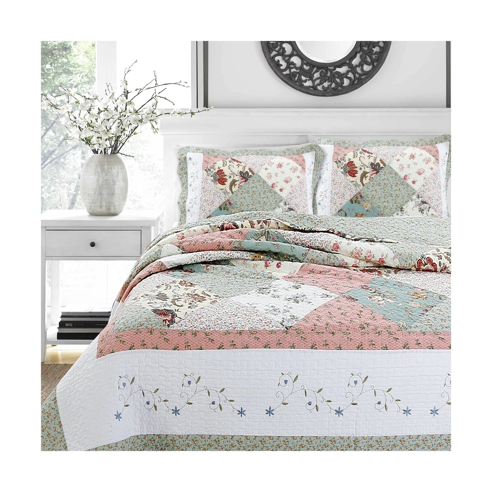 Patchwork Rey FRENCH COUNTRY Quilts, colchas y cobertores para cunas