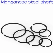Retaining Rings Round Wire Circlip For Shafts Snap Ring Din 7993 A Spring Steel