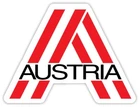 Austria A sticker decal 5" X 4"