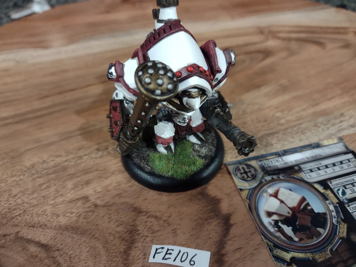 Warmachine Protectorate of Menoth Reckoner Painted FE106 | eBay
