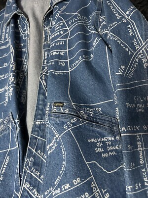 【希少】XL　Supreme ニューヨークペインテッドトラッカー　ジャケット $_57.PNG?set_id=8800005007