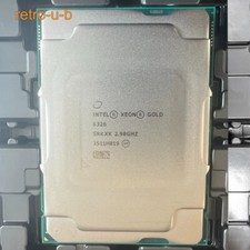 Intel Xeon Gold 6326 16 core 32 thread 2.90GHz 24MB LGA4189 Server cpu processor